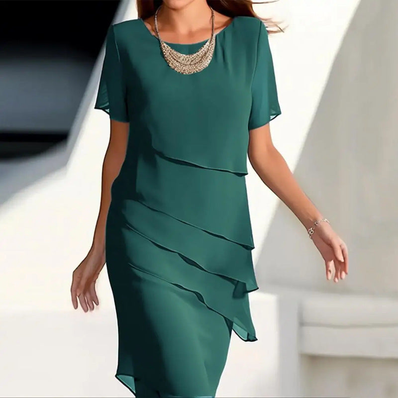 Sheer Fashion Casual Dress